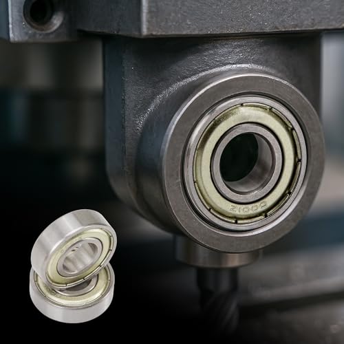 Image of 2Pcs Z1009 Deep Groove Ball Bearing 12 * 28 * 8 Bearing 6001Z Pre-Lubricated