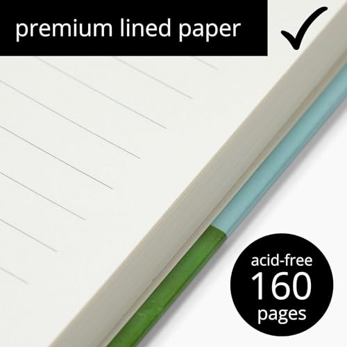 Cool Dog Journal A5 carnet de notes de qualité supérieure couverture rigide 160 pages