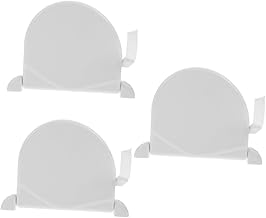 IMIKEYA 3 Pçs Puxar Caixa De Cinto Persianas De Rolamento Para Janelas Cortina Para Janelas Cortinas Europeias Peso Cego Romano Tensor Cego Vertical Parte Abs Branco Persianas Acessórios