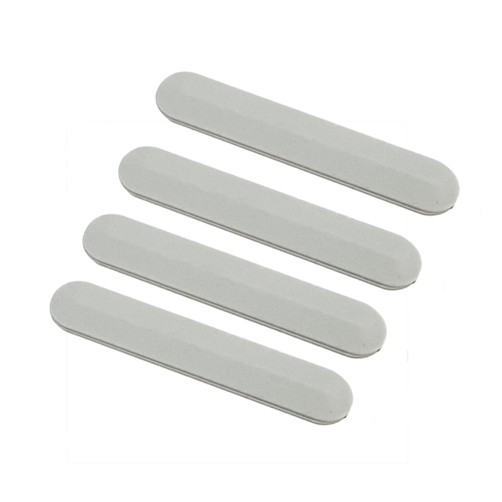 JINTAI (1 Set 4 Pezzi Striscia di Piedi in Cassa Inferiore del Computer Portatile Argento per HP Pavilion 14-CE TPN-Q207