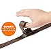 Eagle Rock Gear 550 Paracord 2 Point Gun Sling for Rifles, Shotguns, Crossbows, Airsoft - with Easy Adjustable Strap, HK Clips, Swivels (Tan)