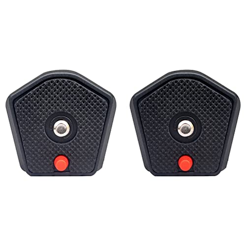 SHEEPPING 2 placas de liberación rápida compatibles con Manfrotto 785PL placas de liberación rápida para 785B MKC3-H02/MKC3-H02 MKC3-P01/MKC y otros trípodes Cover
