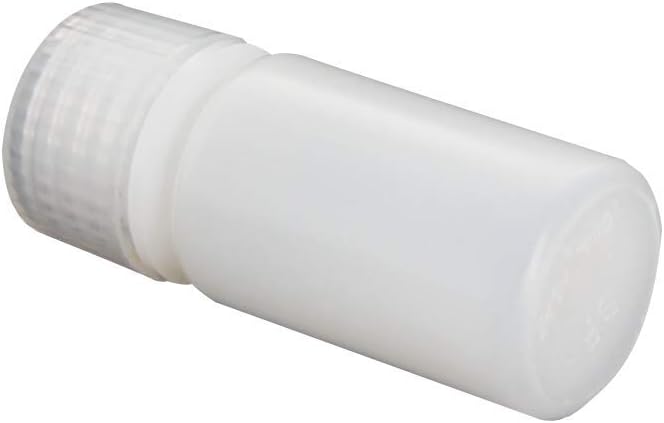 1Pc 15ml Reagent Bottle, Wide Mouth Plastic Seal Sample Storage Container, Liquid Sealing White Translucent Square Bottles with White Screw Cap, for Lab, Classroom, or Storage at Home