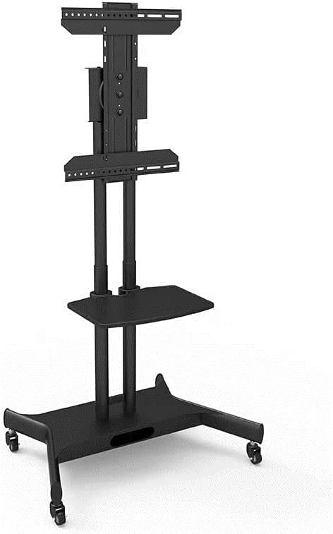 Soporte móvil para TV de 32 a 65 pulgadas con estante AV miniatura 6