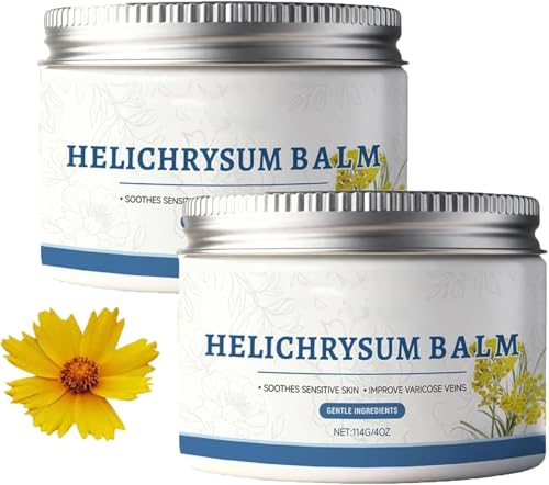 Baume hélichryse bio soin naturel de la peau après le plein air 2 unités