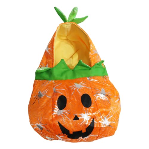 Disfraz Halloween Calabaza para Perro Pequeño Naranja