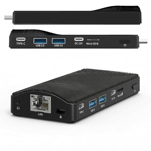 �y�L��LAN���ځz�X�e�B�b�NPC 4GB 64GB Windows 11 Pro Celeron N4100 ���^PC Gigabit LAN RJ45�|�[�g 4K 2��ʓ����o�� �t���@�\Type-C �t�@�����X �É� �Y�Ɨp IoT �Ɩ��p 24���ԘA