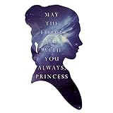 デカール サーペント プリンセス アウトライン May The Force Be with You レイア シルエット Carrie RIP ステッカー 5インチ