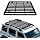 YIYIONCE 63 x 47 in Aluminum Flat Roof Rack Platform