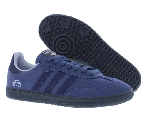 Image of adidas Samba OG Mens Shoes Size 4, Color: Navy /Navy