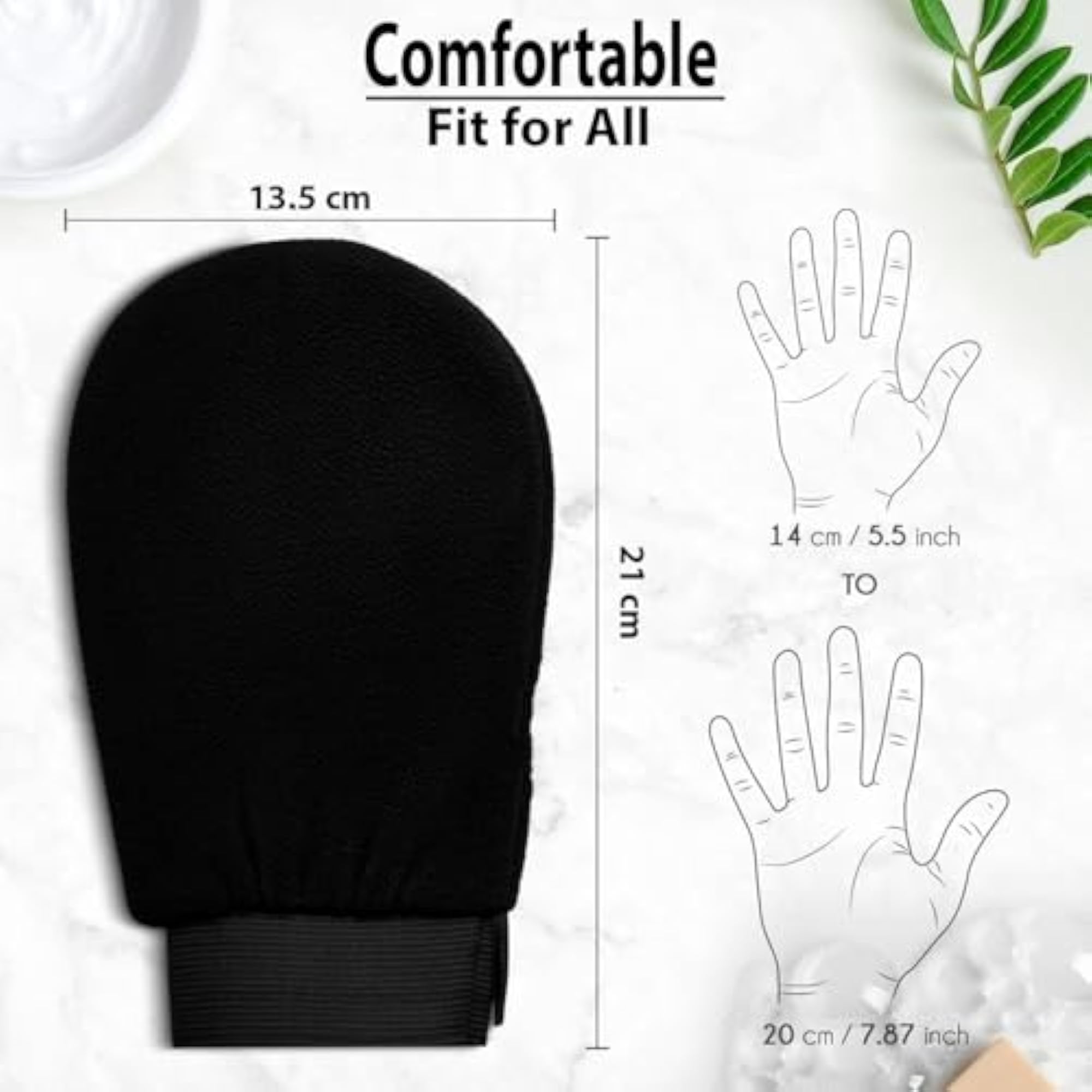 Premium Body Exfoliating Glove & Scrubber for Shower