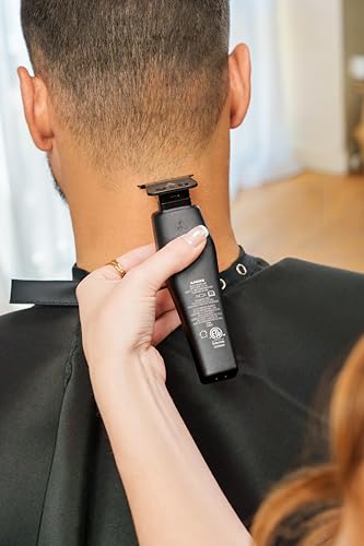 Andis 562703 Recon Professional Barber Vector Motor Beard & Hair Cordless Trimmer, DLC T-Blade, USB-C Charging with Premium Charge Stand, Black - image 4
