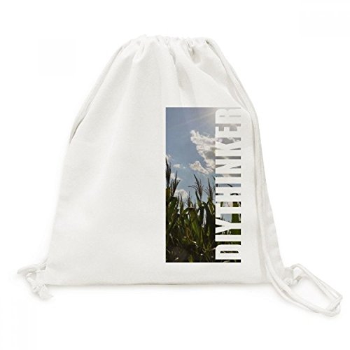 Sac à dos cordon Bleu Nuages Toile Voyage pour soulager vos épaules