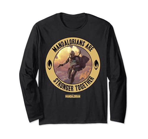 T-shirt Star Wars Mandalorian manches longues vêtement homme collection officielle imprimé geek
