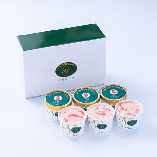 こだわり!福岡産あまおうジェラート100ml×6個 4A10