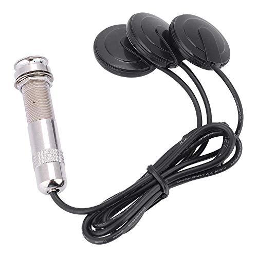 Przetworniki gitarowe, przetworniki piezoelektryczne, 6,35 mm, przetworniki, mikrofon piezoelektryczny, styk, 3 w 1, do gitary akustycznej, ukulele, mandoliny instrumentów