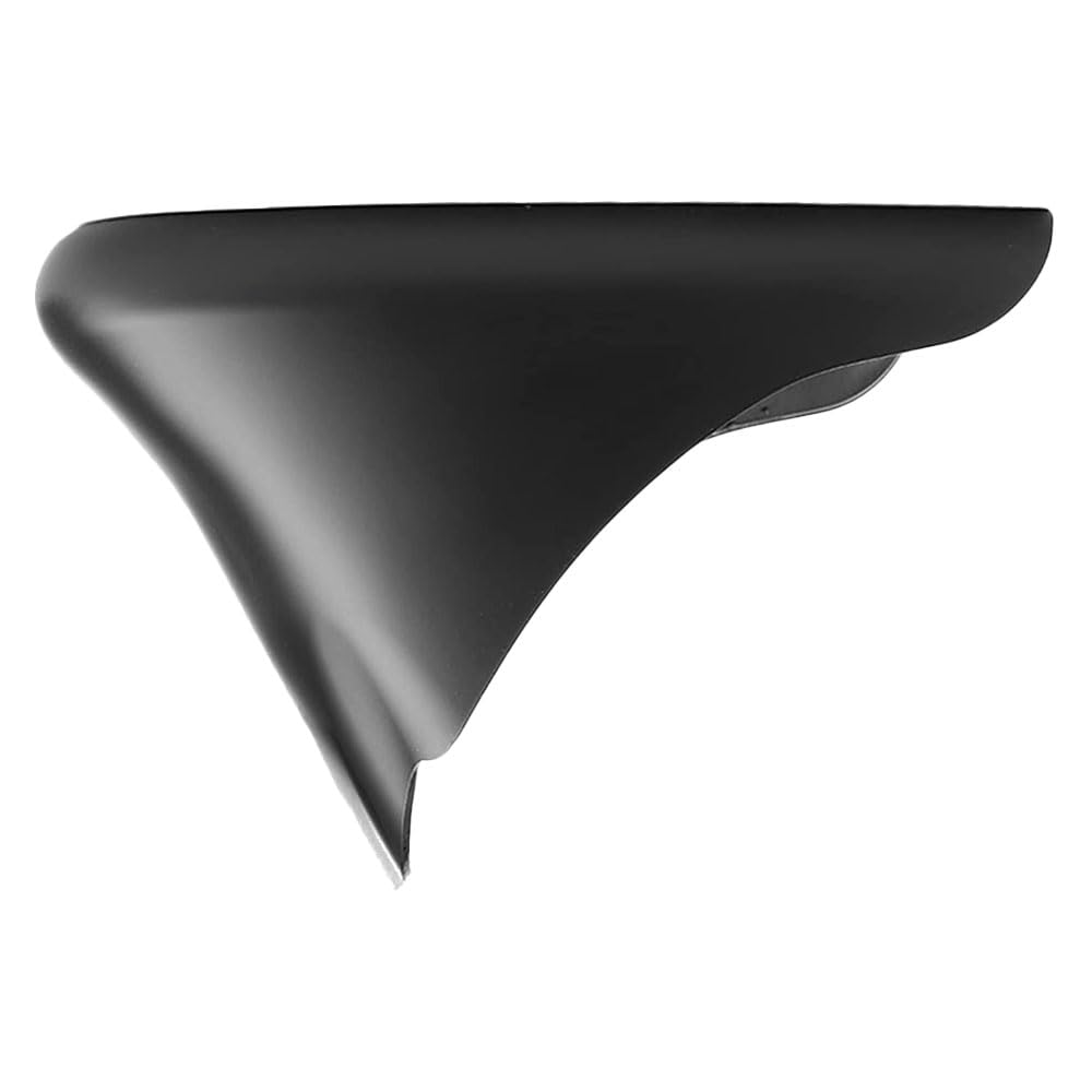 Riloer 1x Alerón delantero inferior negro guardabarros, carenado para presa de aire compatible con Harley Sportster 1200 883 Iron XL 2004-2020, negro mate