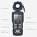 Dr.meter Professional LED Light Meter, Digital Illuminance Meter with 0-200,000 Measuring Ranges and 270 Degree Rotatable Detector