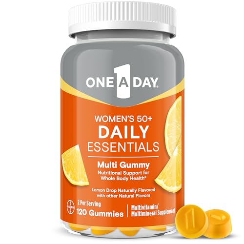 One A Day Women’s 50+ Daily Essentials Multivitamin Gummies