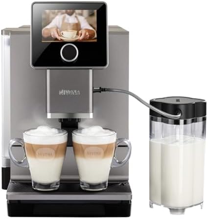Nivona Cafetera automática NICR970 NICR 970 titanio/cromo