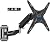 MOUNTUP Height Adjustable TV Wall Mount for 26-55 Inch TVs, Gas Spring Full Motion Articulating TV Bracket with Smooth Swivel Tilt & Safe Corner Installation, 400x400mm VESA, 11-66 lbs, Textured Black