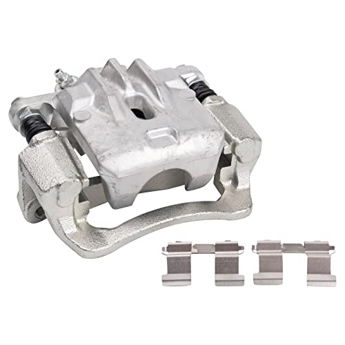 Image of TRQ Rear Left Brake Caliper w /Bracket Drivers Side