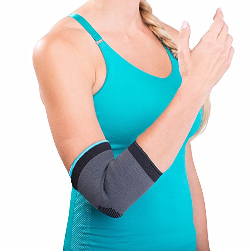 Donjoy Advantage Elastic Elbow Sleeve For Strains, Sprains, Swelling, Panels For Free Movement #TOP11