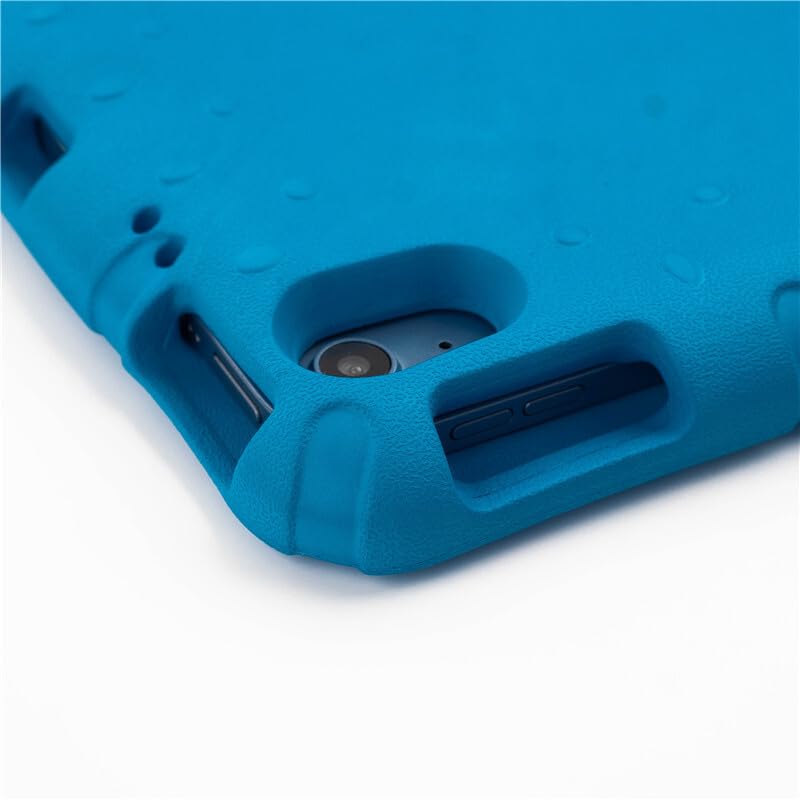 Generic Compatibile per iPad 6a generazione 9.7 2018 (Colore: verde) Custodia antiurto con manico e supporto in silicone rigido