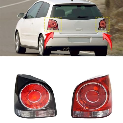 Accessoire auto feu arrière pour VW Polo 2007 boîtier droit noir - 2