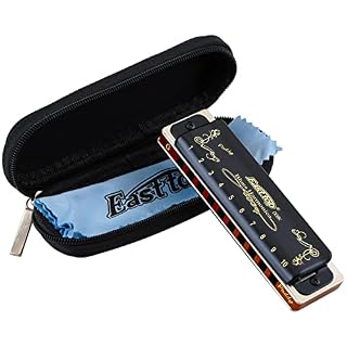 Clé d’harmonica East Top Diatonic Blues de Paddy G 10 trous 20 tons 008K Harmonica blues professionnel pour adultes… - Les Beatles, Paul McCartney, John Lennon, RIngo Starr, George Harrison Clé d'harmonica East Top Diatonic Blues de Paddy G 10 trous 20 tons 008K Harmonica blues professionnel pour adultes… – Image 6