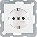Produktbild Berker 6512510030 Schuko-Steckdose, Emb-Schraube, Weiß