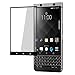 [2-Pack ] BlackBerry KeyOne HD Screen Protector, Protective Film [Case Friendly] [Anti-Scratch] 9H Hardness Tempered Glass Screen Protector,for BlackBerry KeyOne (Black)