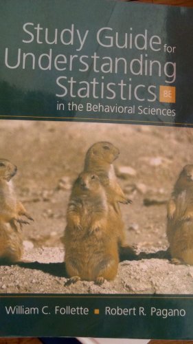 Understanding Statistics in the Behavioral Sciences