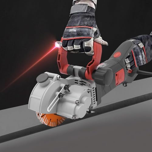 Rainureuse murale 4800W pour couper le béton sans dévier - 4