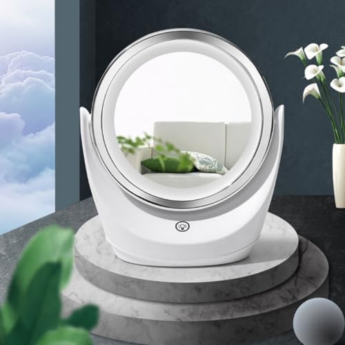 Espejo de maquillaje LED con atenuación y giro 360° miniatura 5