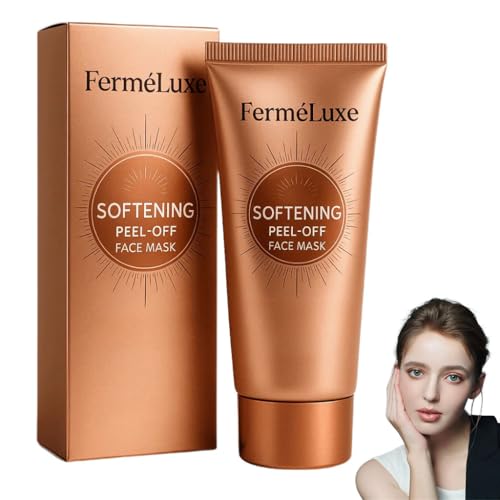Ferméluxe Peel off Face Masks, Collagen Face Mask, Fermeluxe Medivita Herbal Facial Peel-Off Blackhead Remover Mask for Women, After-Sun Deep Repair and Hydrating, Deep Nourishment & Pore Tighte(1)