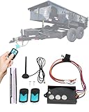 Gledewen Wireless Dump Trailer Remote, 12 Volt Hydraulic Lift Winch Tilt, Dump Trailer Wire-Free Remote Control Kit, Hydraulic Cordless Remote Controller, 50-100ft Operating Range, G3-H01, 2*Remotes