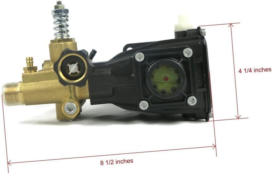 3600 PSI Power Pressure Washer Water Pump, 2.5 GPM, 3/4