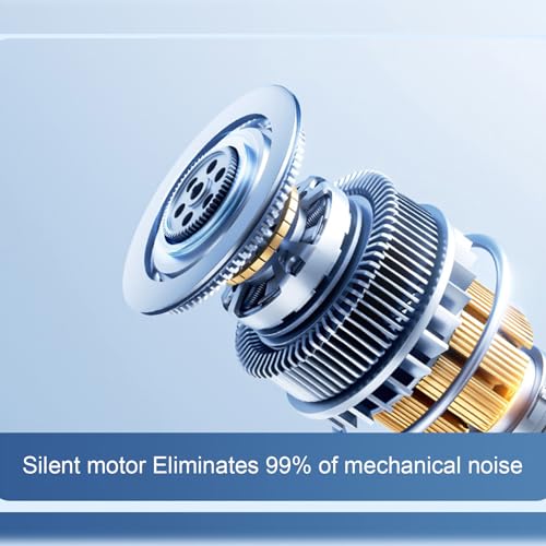 Ventilateur portable, ventilateur portable rechargeable - Appareil de refroidissement USB rechargeable | Hydrating Speet Small Fan avec 3 modes réglables pour le camping Camping Desk Bedroom – Image 6