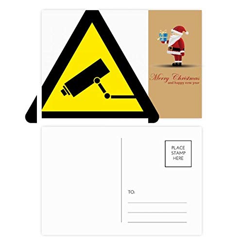Cartes postales Triangle de père Noël pour ne plus rater vos vœux de fin d'année