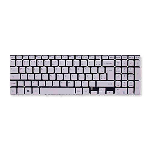 Teclado para Notebook Samsung NP350XBE ABNT2 Branco