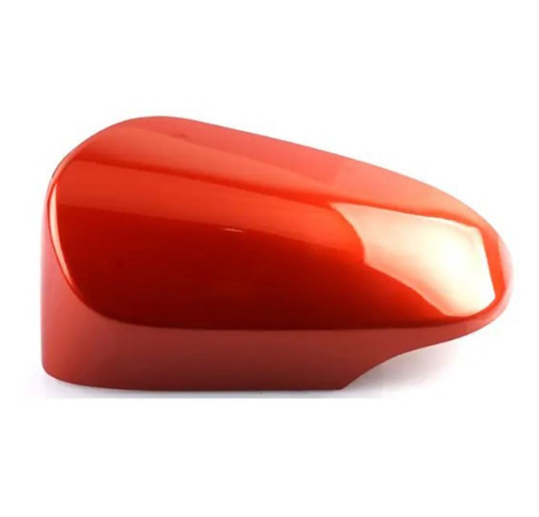 MSMDG Car wing mirror cover,Compatible with Toyota Yaris 2012–2019,Auto Parts, red on the left