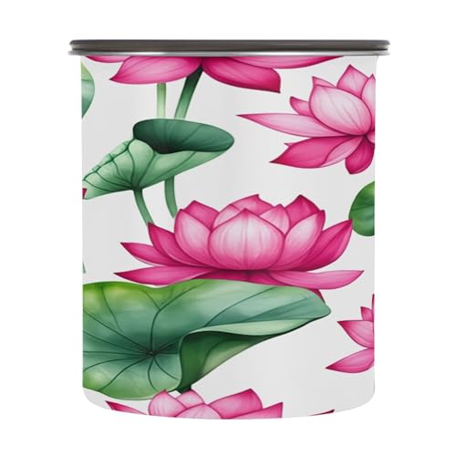 Envase para café hermético de acero inoxidable 17 oz miniatura 2