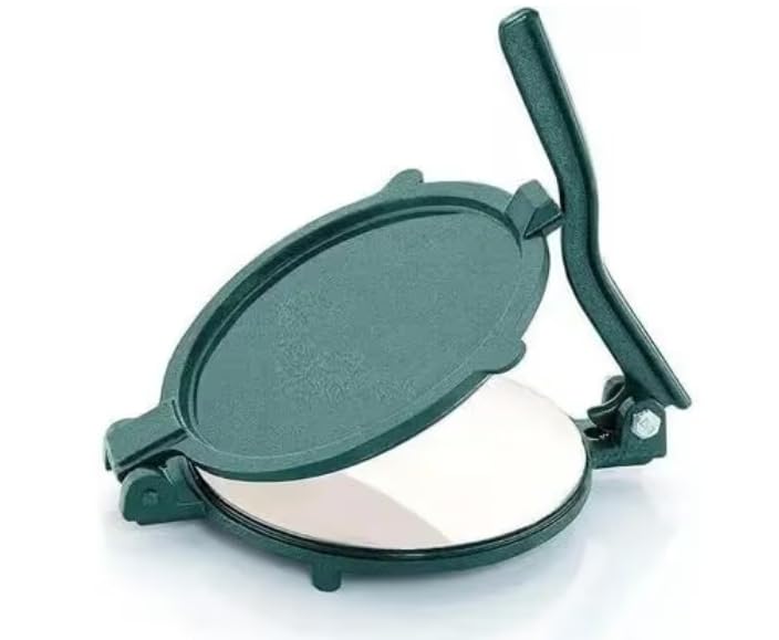 Roti Maker Press, Cast Iron Chapati Maker with Steel Plate | Foldable Handle, Even Pressing, Durable Build, Easy to Use, Kitchen Tool-image-43