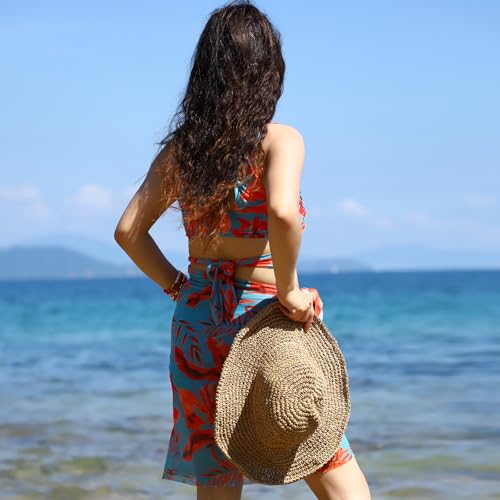 Sombrero de Sol Oweisong para Mujer Ala Ancha Plegable miniatura 5