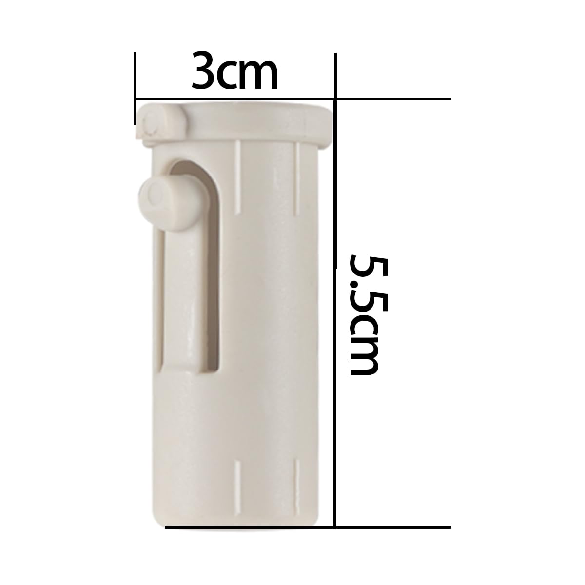 Gorise 3-teilige Verbindungsbuchsen Für Stihl FS55 – 4140-791-7207 Ersatzteil, Langlebige Verbindungsbuchsen Aus Kunststoff Für Trimmer Und Rasenm?her des Kombi-Systems KM100R/KM130R/FR85T