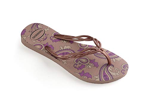 Chinelo Flash Sweet Royal, Havaianas, Feminino, Rosa Crocus, 37/38