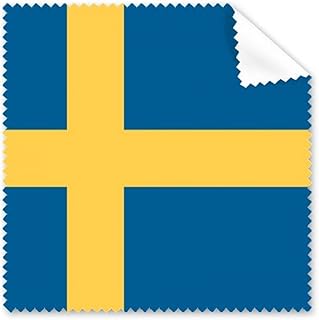 Sweden National Flag Europe Country Cleaning Cloth Phone Screen Glasses Cleaner 5pcs