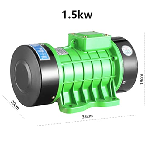 750W 1100W 1500W 2200W Concrete Vibrator - 220V/380V Industrial Vibration Motor for Construction, Three Phase/Single-Phase AC Power, Durable & Efficient Concrete Vibrating Tool