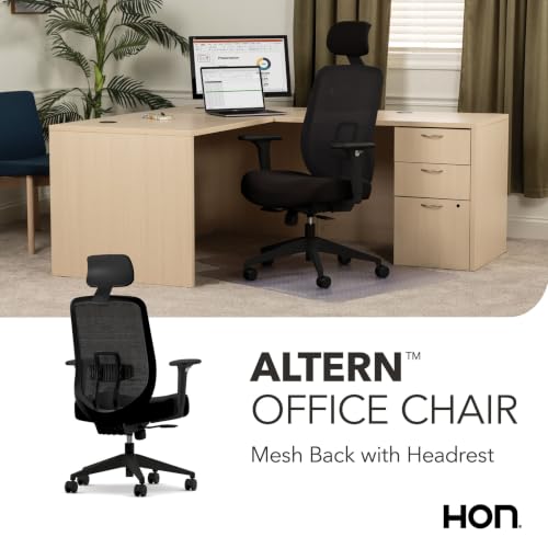 Image of HON Altern Ergonomic Office Chair, Office Desk Computer Chair, Black